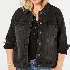 Style & Co Plus Size Denim Trucker Jacket